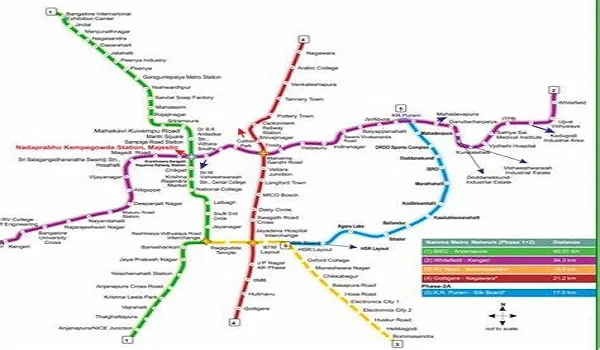 Featured Image of Bangalore Metro Maps and Routes